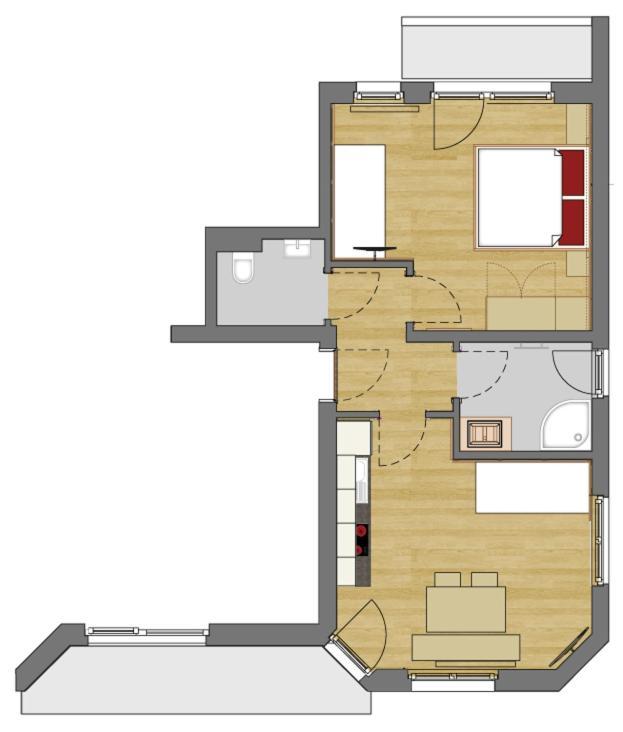 Apartment Kristall 핑켄베르그 외부 사진