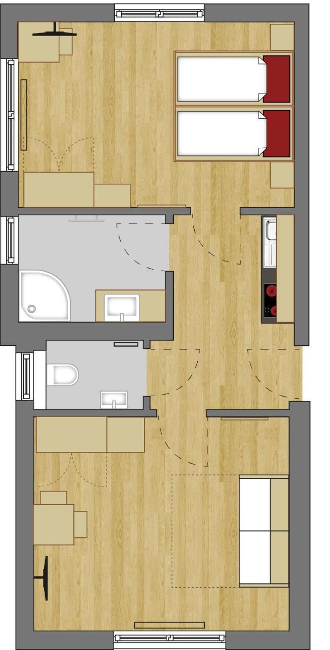 Apartment Kristall 핑켄베르그 외부 사진